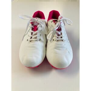 Lotto Roma 700 White/Pink Kid’s Soccer Cleats Size 1